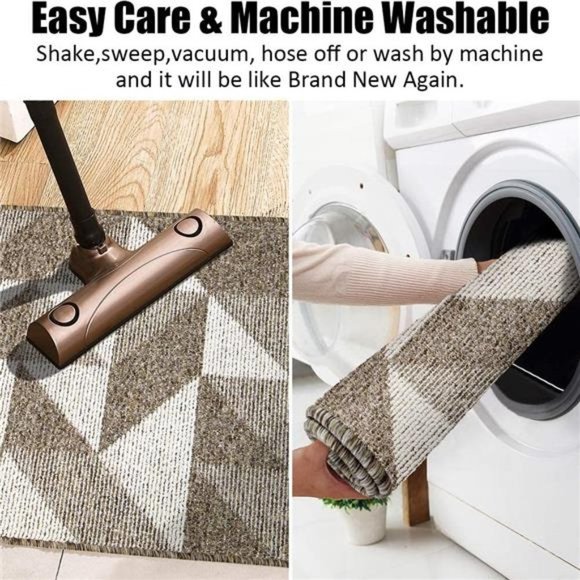 24"x 36", Absorbent Front Back Door Mat Floor Mats, Rubber Backing Non Slip - Picture 6 of 7